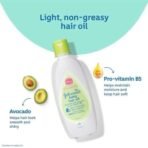 Johnson's Baby Hair Oil 200ml (Pack of 2) - Fast UK Delivery - Image 4