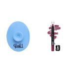 Glam 21 Silicone Face Cleanser Scrubber (Small) Lip Seduction Non- Transfer Crayon Lipstick| Lightweight & Longlasting|Creamy Matte Formula - 2.8gm| French Wine| 22 - Fast UK Delivery
