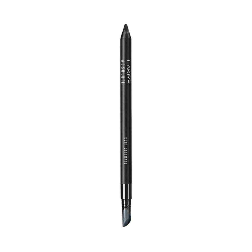 uk41Jr1bG5akL-1-1.jpg LAKME Absolute Ultimate Opaque Kohl Kajal Pencil, Black, Water Resistant, Lasts Upto 16 Hrs, 1.2 G - Fast UK Delivery - Image 1