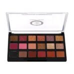 FASHION COLOUR Pro HD Eyeshadow Palette |18 Pigmented Colors Eyeshadow Palette | Long Wearing And Easily Blendable Eye Makeup Palette Matte, Shimmery And Metallic Finish | Shade 01 - Fast UK Delivery - Image 2