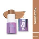 MyGlamm POSE HD Foundation Stick-Walnut (Brown)-5.5 g| Skin-blurring Foundation Stick | Long wearing & Light-weight HD Foundation - Fast UK Delivery - Image 3