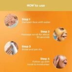 WOW Skin Science Ubtan + Hyaluronic Acid Detan Face Scrub | Gently Exfoliates | Removes Impurities | Hydrates Skin | Promotes Even-Toned Complexion | 100g - Fast UK Delivery - Image 7