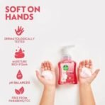 Dettol Foaming Handwash Pump - Strawberry (Pack of 3-250ml each) | Rich Foam | Moisturizing Hand Wash | Soft on Hands - Fast UK Delivery - Image 7