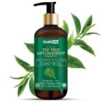 Healthally Khadi Tea Tree Shampoo|Dandruff & Hair Fall Control Ayurvedic Shampoo For Men Woman|Reduce Hair Breakage|Sulfate & Paraben Free Shampoo - 300 ml - Fast UK Delivery - Image 2