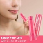 Hilary Rhoda Colour Splash Lip Balm | Moisturizing Lip Treatment with Vitamin E & Cocoa Butter | With SPF-15 | For Dry Chapped Lips | Intense Hydration | Pack of 2 (3g, Rose) - Fast UK Delivery - Image 4
