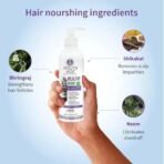 Ayouthveda Healthy Hair Shampoo 200ml With Bhringraj and Shikakai | Best Hair Shampoo for Women | Control Hair Breakage & Dandruff | Herbal Conditioner & Cleansers(Pack Of 1; 200ml) - Fast UK Delivery - Image 7