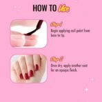 MyGlamm POPxo Makeup Collection, Vibin' Mini Nail Kit Exclusively, Paraben Free, Long Lasting Formula, 5 in 1 Combo, Glossy Finish, 3 ml, Pack of 5 - Fast UK Delivery - Image 6