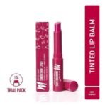 MyGlamm Smoothie Love Tinted Lip Balm - Very Cherry (Dark Pink) | Hydrating, Moisturising Lip Balm with Vitamin E & Hyaluronic Acid (1.5g) - Fast UK Delivery - Image 3
