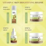 Just Herbs Ultra-Moisturising & Hydrating Vitamin C Day & Night Gel Creme with Amla & Liquorice Root, Protects from UV rays & Reduces Dark Spots - 50 gm - Image 4
