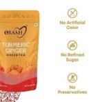 Oraah Turmeric Ginger Tea with Powerful Superfoods - 100 gms| Powerful Wellness & Healing Properties of Turmeric & Ginger | 100% Natural - Fast UK Delivery - Image 4