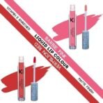 KINDED Liquid Lip Colour Vitamin E Enriched No Transfer Waterproof Long Stay Lipsticks Lip Gloss Set for Girls Women (Pack of 2, 6 ml each, Matte Finish, Shades Barbie Pink & Vermilion Red) - Fast UK Delivery - Image 3