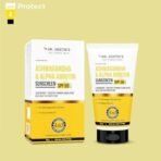 Dr. Sheth's Ashwagandha & Alpha Arbutin Sunscreen SPF 50+ PA++++ | 2 in 1 Solution for Hyper Pigmentation and UV Protection | Anti Tan & Dark Spots | 50g For All Skin Type - Fast UK Delivery - Image 6
