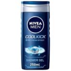 Nivea Men Shower Gel, Pure Impact Body Wash, 250ml & Men Shower Gel, Cool Kick Body Wash, 250ml - Fast UK Delivery - Image 6