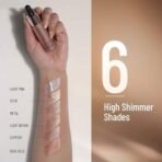 Swiss Beauty Drop & Glow Liquid Highlighter For Face Makeup | Illuminating Liquid Highlighter With Dewy Finish | Shade -Light Pink, 18ml - Fast UK Delivery - Image 6