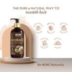 WOW Skin Science Coconut & Avocado Oil | Intensive Conditioning For Thin, Weak And Damaged Hair| No Parabens & Sulphate Hair Conditioner| Suitable For All Hair Types, 1, 300 Millilitre - Fast UK Delivery - Image 5