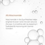 mCaffeine Cooling Under Eye Serum Patch for Brightness | Reduces Pigmentation with 4% Niacinamide & Kombucha Tea | Under Eye Patch Mask | Instantly Hydrates, Cools & De-Puffs - 15 Pairs - Fast UK Delivery - Image 5