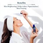 Blue Nectar Kumkumadi Tailam Skin Brightening Face Oil for Glowing Skin, Dull & Damage Skin Repair | Natural Anti Aging Serum | With Plant Based Collagen Booster (26 Herbs, 10 ml) - Image 5