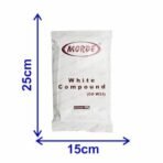 Konfiz Morde White Chocolate Compound Slab(Co-W33) Perfect For Baking, Cake Decorating, Topping, Molding & Dipping(Pack Of 1, 400 Gm) - Fast UK Delivery - Image 3