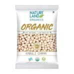 Natureland Organics Kabuli Chana/White Chana/Chole Pouch, 1 kg - Fast UK Delivery - Image 2