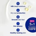 NIVEA Cocoa Nourish 200ml Body Lotion with Deep Moisture Serum| 48 H Moisturization | With Cocoa Butter & Coconut Oil | Non Greasy & Healthy Looking Skin |For Very Dry Skin - Fast UK Delivery - Image 6