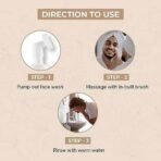 mars by GHC Foaming With Built-in Brush, Tea Tree, Aloe Vera, Vitamin C-No Paraben Face Wash - Fast UK Delivery - Image 7