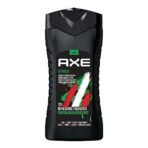 AXE Africa 3 In 1 Body, Face & Hair Wash For Men, Long-Lasting Refreshing Mandarin & Sandalwood Fragrance For Up To 12Hrs, Natural Ingredients, No Parabens, Dermatologically Tested, 250Ml - Fast UK Delivery - Image 2