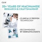Olay Niacinamide Face Cream | Clear and Even Skin | Fights Dullness and Provides Radiant Glow| Normal, Oily, Dry, Combination Skin | Paraben and Sulphate Free | 50g - Fast UK Delivery - Image 5