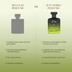 Just Herbs Intense Oud Green EDP Perfume Spray for Men Long Lasting Fragrance - 50 ml - Fast UK Delivery - Image 6