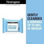 Neutrogena Cleansing Fragrance Free Makeup Remover Facial Wipes, 25 Count, 2 Packs - Fast UK Delivery - Image 3