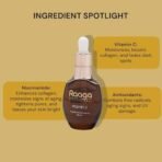 Raaga Professional Brightening Serum with Vitamin C and Niacinamide | Unlock Luminous Glow | Paraben-Free, Silicone-Free, Sulphate-Free | All Skin Types (30ml) - Fast UK Delivery - Image 5