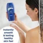 NIVEA Creme Care 250ml Body Wash| Shower Gel For Soft Skin| Elements and unique scent of Nivea Creme|Clean, Healthy & Moisturized Skin - Fast UK Delivery - Image 3