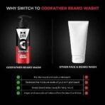 BEARDO Godfather Combo Beard Oil and Beard Wash For Men | Nourishment Cleanses | Purifying & Hydrating Skin Cleaner With Avocado, Argan Oil | Shiny Patchy & Fast Beard Growth - Fast UK Delivery - Image 6