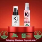 KINDED Silicone Gel Based Face Primer And Makeup Fixer Setting Spray Combo with Aloe Vera Extracts Almond & Jojoba Oil for Women Girls Dry Oily Combination All Skin Type - Primer 30 ML, Fixer 60 ML - Fast UK Delivery - Image 6