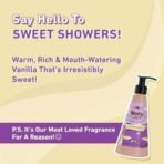 Plum Bodylovin' Vanilla Vibes Body Wash | SLS-Free Creamy Body Wash for Women | Shower Gel with Long Lasting Vanilla Fragrance | Aloe-Infused Nourishing Body Cleanser for Soft & Smooth Skin - 240ml - Fast UK Delivery - Image 4