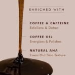 mCaffeine Espresso Body Wash Tube | for both men and women | exfoliating shower gel | caffeine body wash - 200 ml - Fast UK Delivery - Image 4