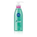 NIVEA Derma Skin Clear Wash Gel (150ml), Deep Cleansing Face Wash Gel, Salicylic Acid Face Wash Enriched with Niacinamide to Cleanse Pores and Remove Impurities - Fast UK Delivery