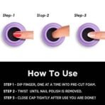 Colorbar Ultimate Nail Enamel Acetone Free Remover, 80ml - Fast UK Delivery - Image 4