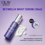 Olay Night Serum: Regenerist Retinol 24 Serum, 30ml - Fast UK Delivery - Image 4