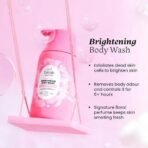 Foxtale Brightening Body Wash & Body Lotion SPF 30 | With Glycolic Acid, Niacinamide, Vitamin C | For Smooth & Glowing Skin | 6+ hrs Odor Control | Long Lasting Fragrance | All Skin Types | 250 ml - Fast UK Delivery - Image 3