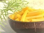 Organic Bites Homemade Golden Finger Rolls / Ready to Fry Golden Fingers Fryums - 400 gm - Fast UK Delivery - Image 2