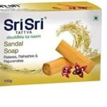 Sri Sri TATTVA shuddhta ka naam Sandal Soap,100g (Pack of 6)