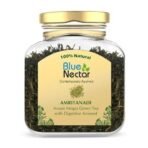 Blue Nectar Aniseed Green Tea Leaves | Supports Digestion | Reusable Glass Jar | Natural Green Tea Loose (50 gm + 15 gm Free) - Fast UK Delivery - Image 2