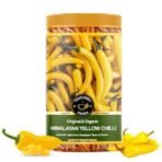TEACURRY Himalayan Organic Whole Yellow Chili (45 Grams)-Lakhori Chilli Spice From The Himalayas - Fast UK Delivery - Image 2