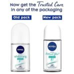 Nivea Women Deodorant Roll On, Whitening Sensitive, for 48h Protection, 50ml - Fast UK Delivery - Image 3