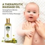 Indus Valley Bio Organic Pure Extra Virgin Olive 100% Organic and Cold-press, Massage Oil for Skin & Hair Care - (200ml) - Fast UK Delivery - Image 5