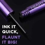 Hilary Rhoda Eye Callin' Liquid Eyeliner | Long Lasting Liquid Eyeliner | Matte & Glossy Finish | Waterproof Formula | 12-Hour Stay | Glides on Flawlessly | 3ml (Shiny | Shade 02) - Fast UK Delivery - Image 5