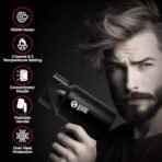 Beardo Hair Volumizer Combo (Set of 3) | Ultimate Hair Styling Kit For Men | Styling Gun Ultra Compact Hair Dryer with Max Volume Powder Wax 10g & Roller Hair Brush | Get Hair Volume & Style Hair Like A Pro - Fast UK Delivery - Image 4