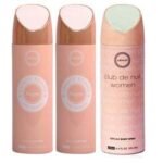 ARMAF Vanity Femme Essence & Deo Club De Nuit Perfume Body Spray for Woman, 200 ml, Pack of 3 - Fast UK Delivery