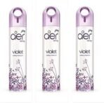 Godrej Aer Violet Valley Bloom (Pack of 3) Home Fragrance Spray (3 x 270 ml) - Fast UK Delivery - Image 2