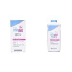 Sebamed Extra Soft Baby Wash (50ml) & Sebamed Baby Powder, 200g - Fast UK Delivery
